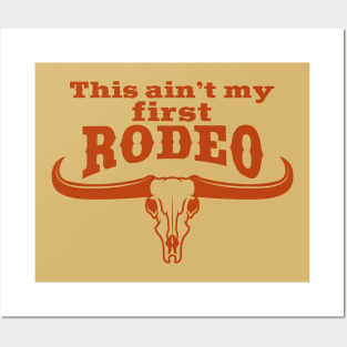 First Rodeo Bull Posters and Art